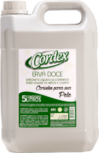 sabonete liq cordex 5lt erva doce